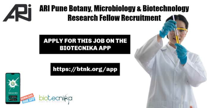 ARI Pune Botany
