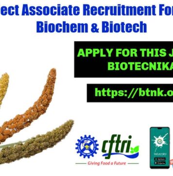 CFTRI Project Associate