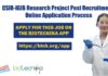 CSIR-IGIB Research Project Post Recruitment, Online Application Process CSIR-IGIB Research Project