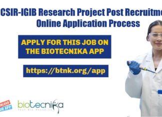 CSIR-IGIB Research Project