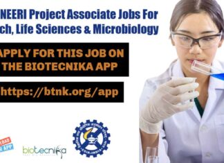 CSIR-NEERI Project Associate