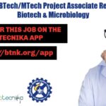 CSMCRI MSc/BTech/MTech Project Associate Recruitment For Biotech & Microbiology CSMCRI Project Associate Vacancy