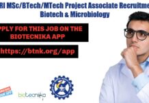 CSMCRI Project Associate Vacancy