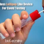 Covid Testing With Lollipop