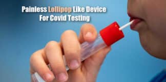 Covid Testing With Lollipop
