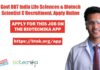 DBT India Scientist Jobs