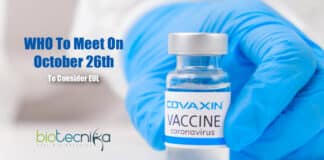 Emergency Use Listing For Covaxin
