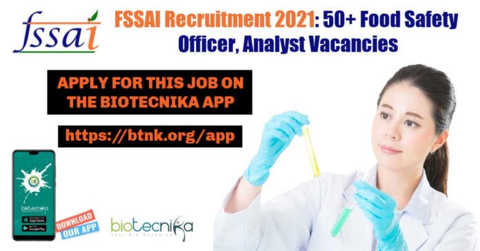 FSSAI Recruitment 2021