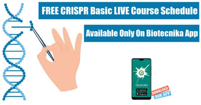 CRISPR Basic LIVE Course
