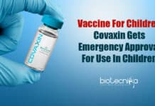Covaxin Gets Nod For EUA For Use In Children Vaccine For Children