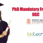 PhD will now be mandatory from 2023