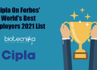 Cipla on Forbes' World's Best Employers