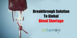 Solution To Global Blood Shortage