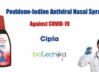  Povidone-Iodine Antiviral Nasal Spray