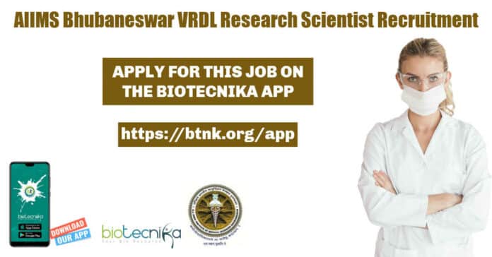 AIIMS Bhubaneswar VRDL Research