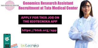 Genomics Research Assistant