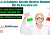 Govt ILS Associate & Fellow Vacancies For Life Sciences Govt ILS Associate