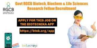 Govt RGCB Biotech