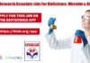 HPCL Research Associate Recruitment For BioScience, Microbiology & Biotech HPCL Research Associate