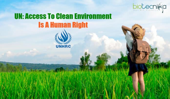 Human Right To Healthy Environment