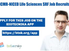ICMR-NICED Life Sciences Research