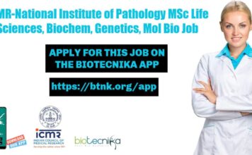 ICMR-NIP Research Fellow