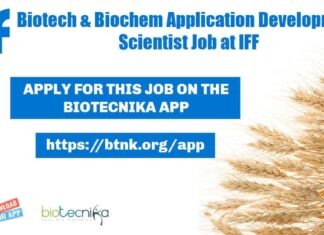 IFF Application Development Scientist