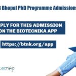 IISER Bhopal PhD 2022