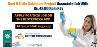 ILS Project Associate Job