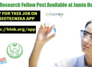 Jamia Hamdard JRF Job