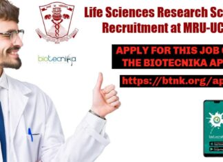 Life Sciences Research Scientist