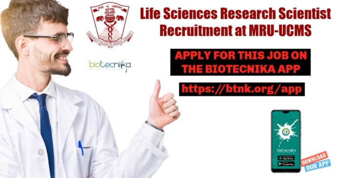 Life Sciences Research Scientist
