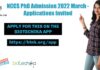 NCCS PhD Admission 2022 March – Applications Invited NCCS PhD 2022