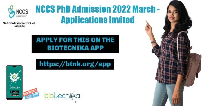 NCCS PhD 2022