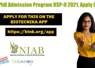 NIAB PhD Admission
