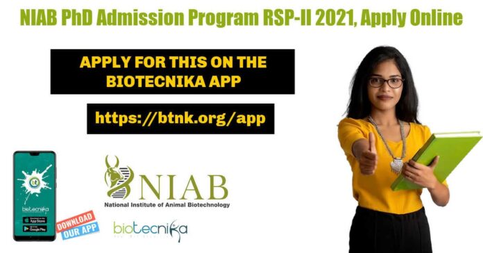 NIAB PhD Admission