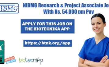 NIBMG Research Associate
