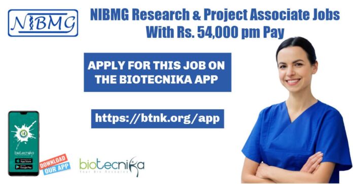 NIBMG Research Associate