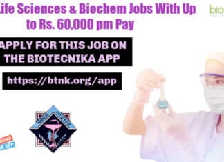 NIPER Jobs For Biochem