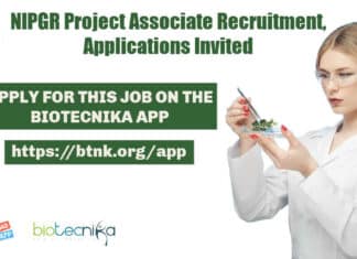NIPGR Project Associate Recruitment