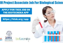 NIRRH Project Associate