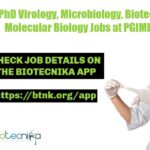 PGIMER Research Fellow & Associate Recruitment, Applications Invited PGIMER SRF/RA