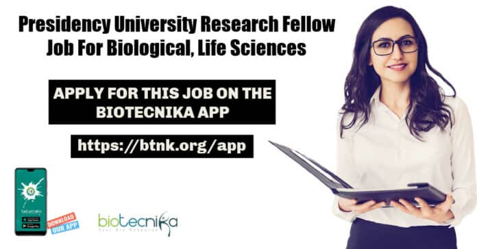 Presidency University Research Fellow