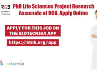 Project Research Associate Job