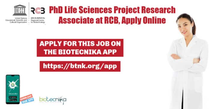Project Research Associate Job
