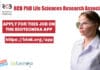 RCB PhD Life Sciences Research Associate Recruitment, Apply Online RCB PhD Life Sciences