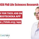 RCB PhD Life Sciences