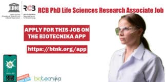 RCB PhD Life Sciences