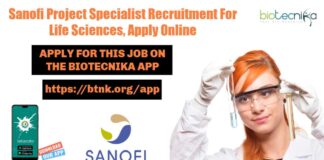 Sanofi Project Specialist