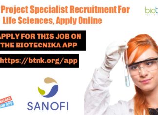 Sanofi Project Specialist